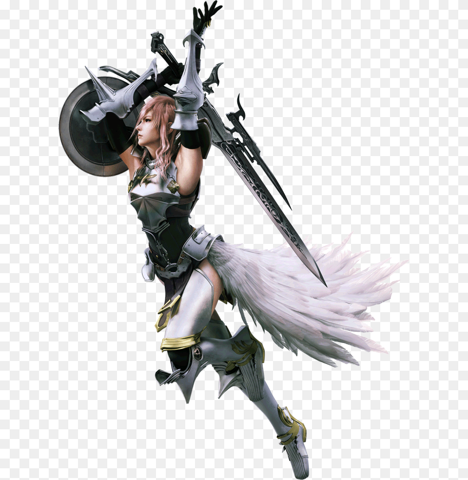 2 Final Fantasy Hd, Weapon, Sword, Person, Adult Free Png Download