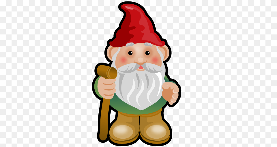 2 Gnome Clipart, Elf, Clothing, Hat, Person Png