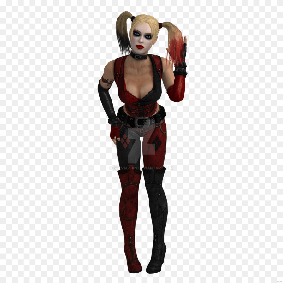 2 Harley Quinn File, Clothing, Costume, Person, Adult Free Png Download