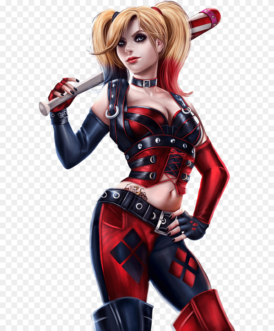 2 Harley Quinn Image, Adult, Publication, Person, Female Free Png Download