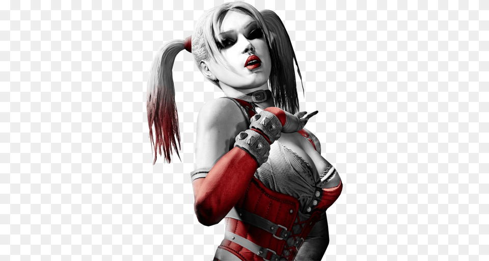 2 Harley Quinn Picture, Person, Clothing, Costume, Adult Free Png Download
