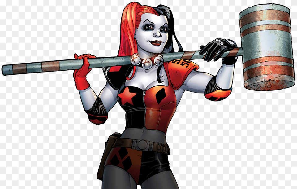 2 Harley Quinn Transparent, Adult, Clothing, Costume, Female Free Png Download