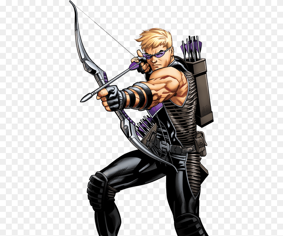 2 Hawkeye Clipart, Weapon, Archer, Archery, Sport Free Png Download