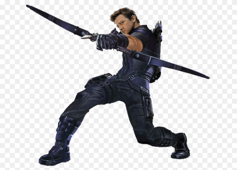 2 Hawkeye Image, Ninja, Person, Blade, Dagger Free Transparent Png