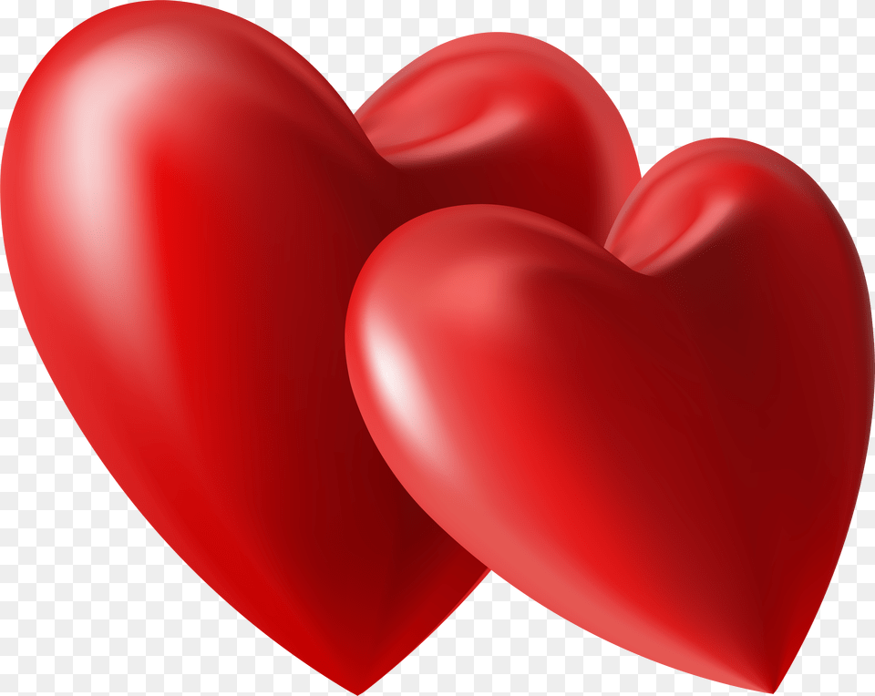 2 Hearts Free Png