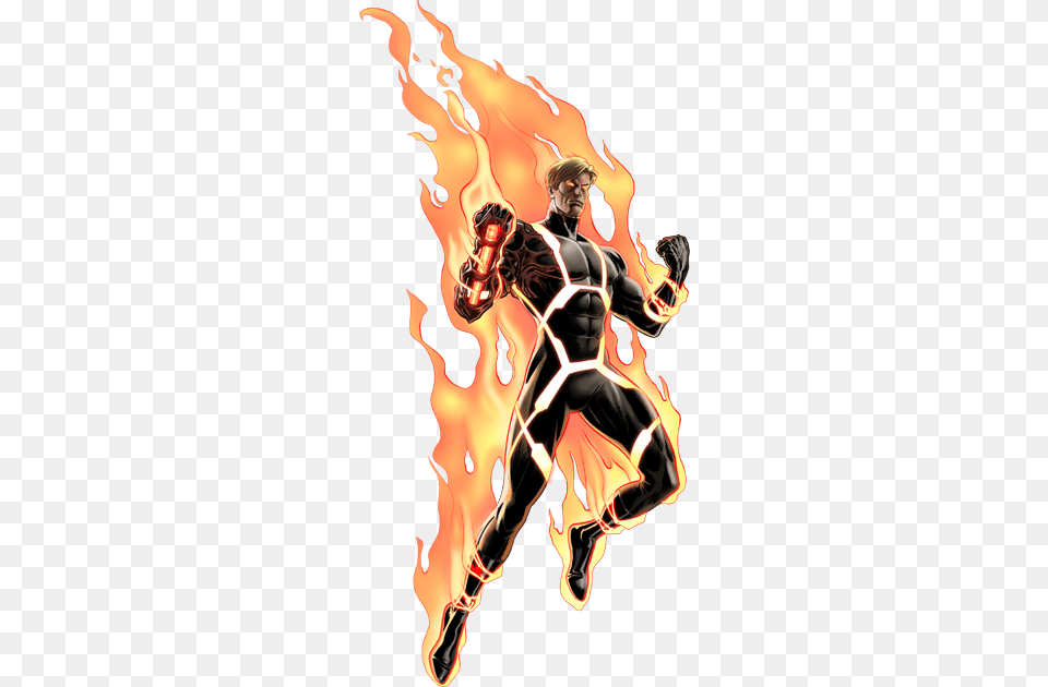 2 Human Torch, Person, Book, Comics, Publication Png