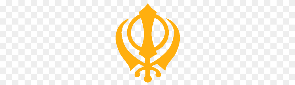 2 Khanda Download, Emblem, Logo, Symbol Free Transparent Png