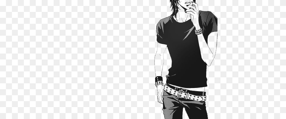 2 Manga Boy Image, T-shirt, Publication, Book, Clothing Png