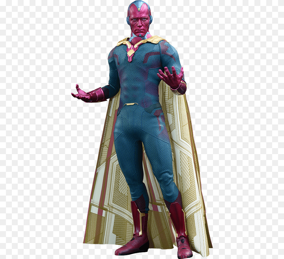 2 Marvel Vision Picture, Cape, Clothing, Adult, Female Png
