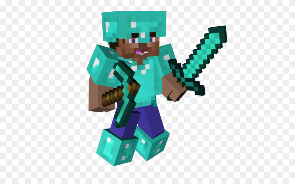 2 Minecraft 3d Character, Person Png