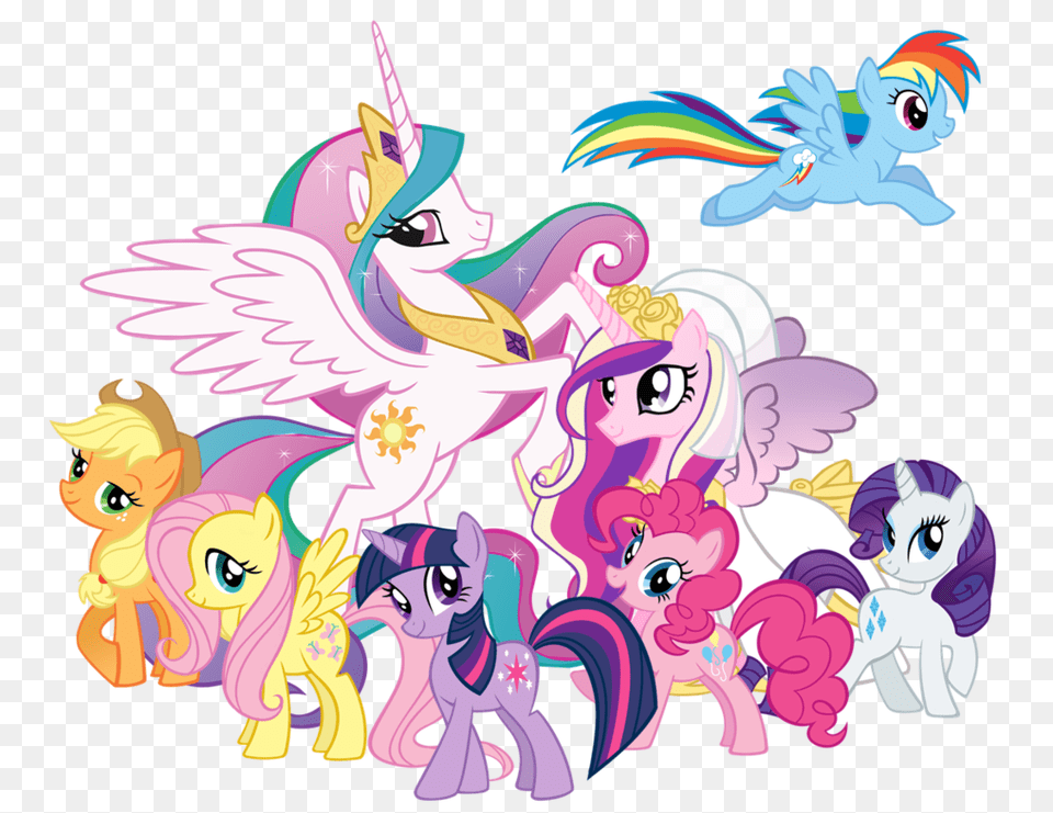 2 My Little Pony Picture, Publication, Comics, Book, Baby Png Image