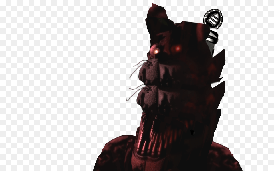 2 Nightmare Foxy, Adult, Male, Man, Person Free Png Download