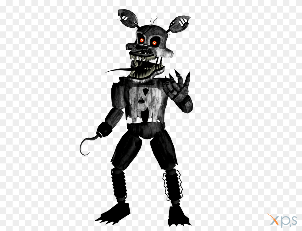 2 Nightmare Foxy Pic, Adult, Male, Man, Person Free Png