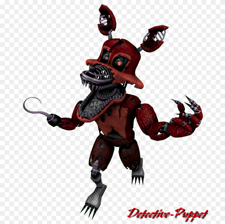 2 Nightmare Foxy Picture, Toy, Electronics, Hardware Png