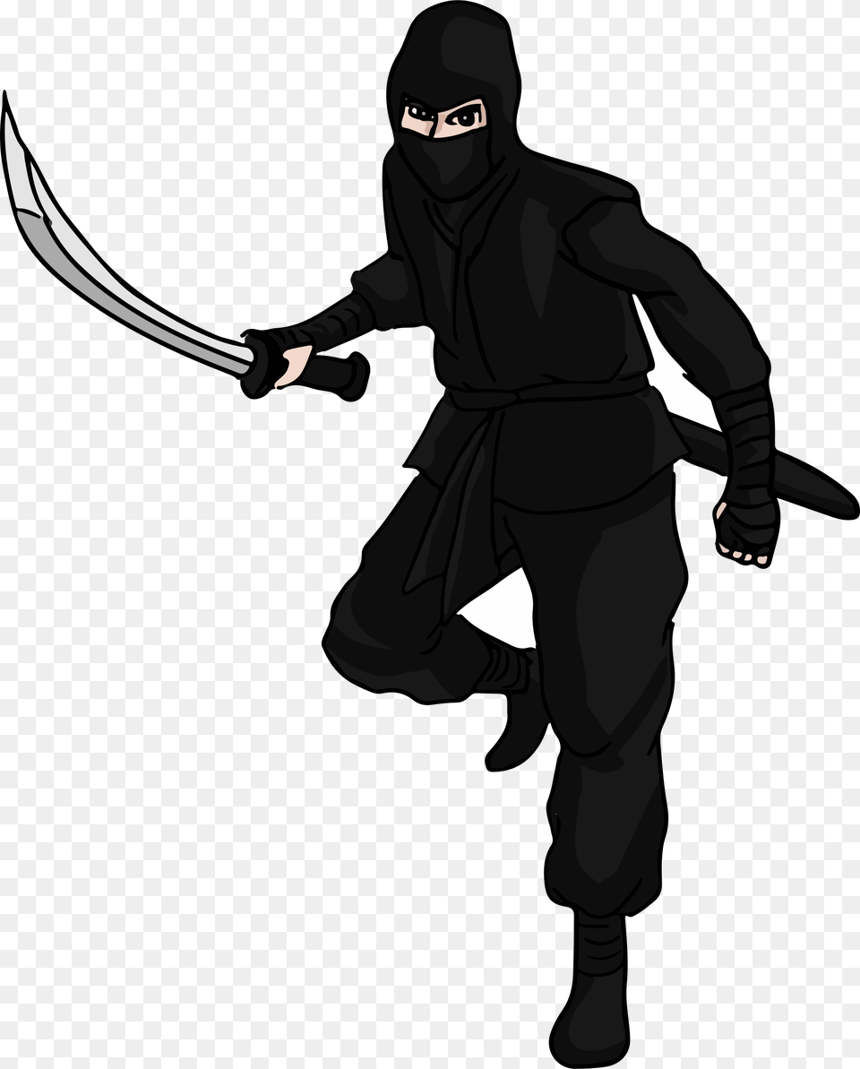 2 Ninja Pic, Person, Adult, Male, Man Free Png Download