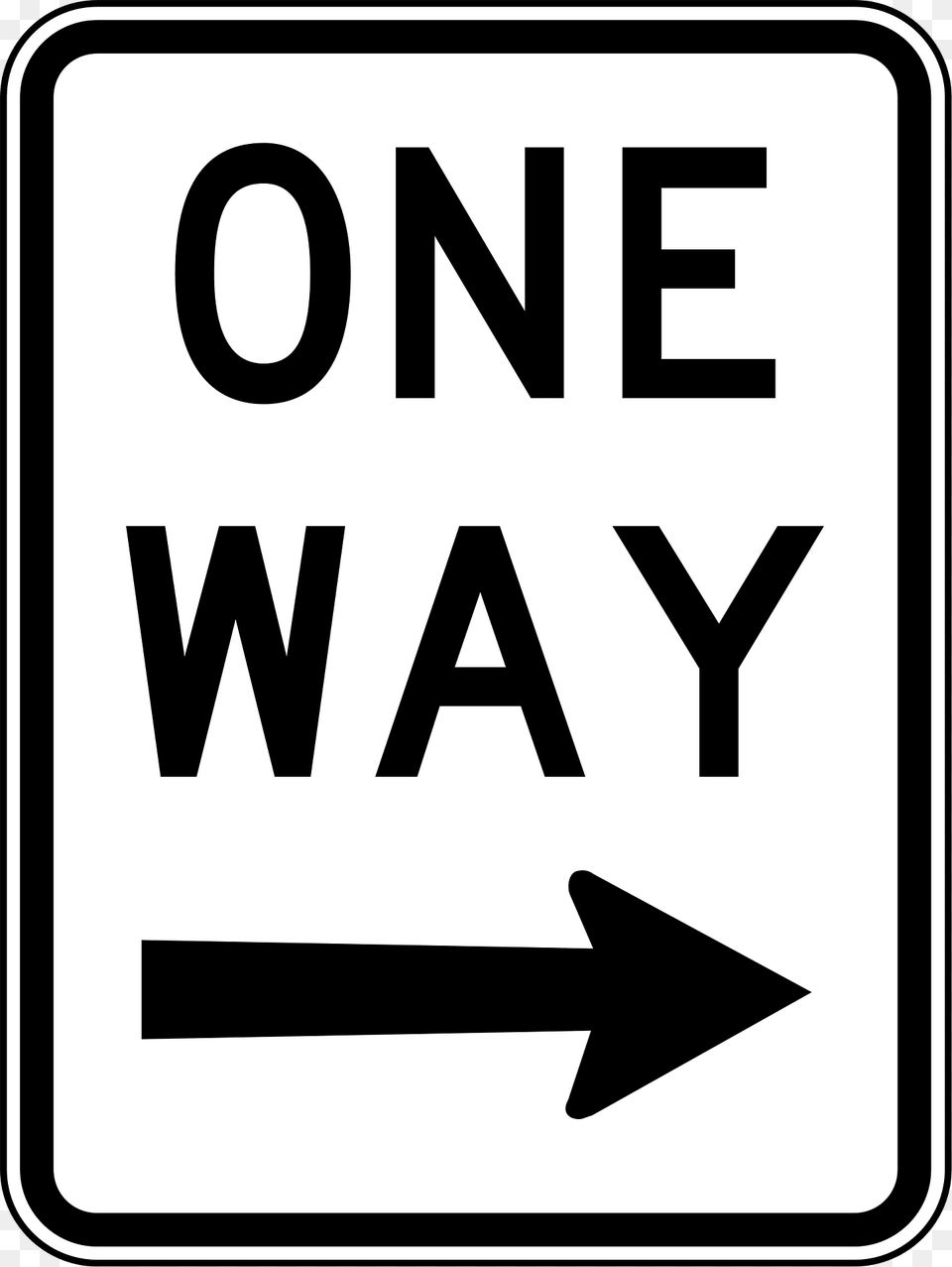 2 One Way Right Clipart, Sign, Symbol, Road Sign Free Png