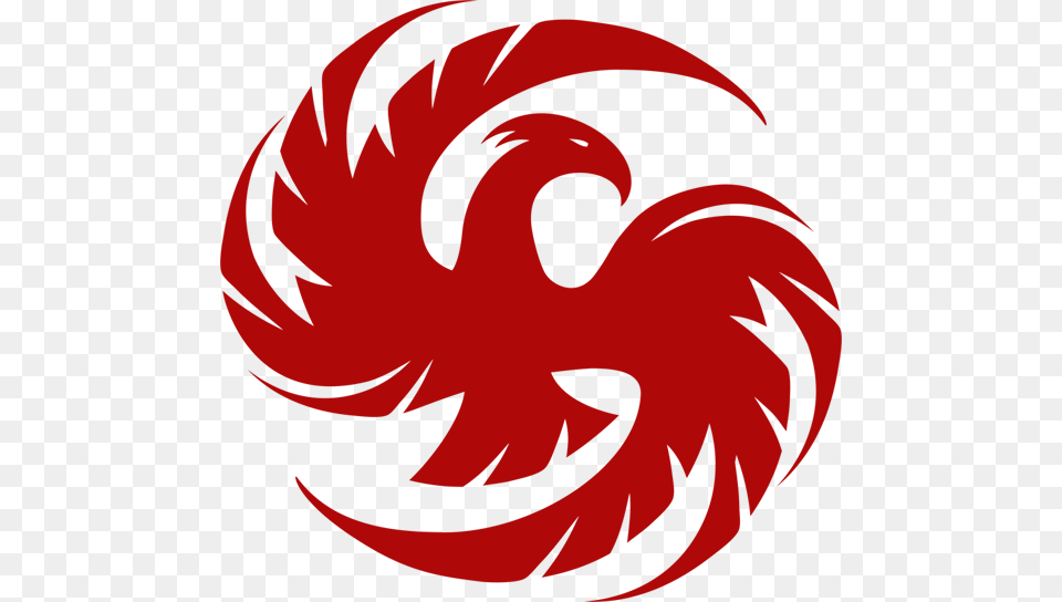 2 Phoenix Image, Maroon, Logo Png