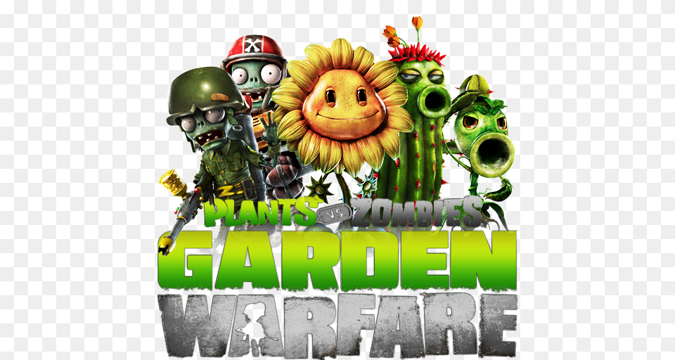 2 Plants Vs Zombies Garden Warfare Picture, Book, Comics, Publication, Boy Png Image