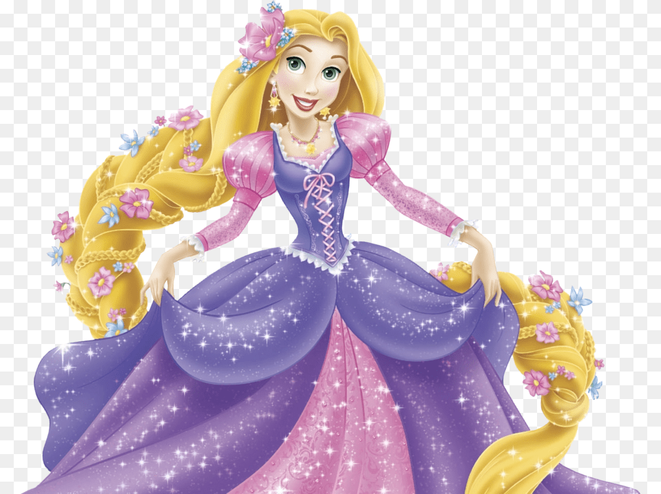2 Rapunzel Clipart, Figurine, Doll, Toy, Face Free Png