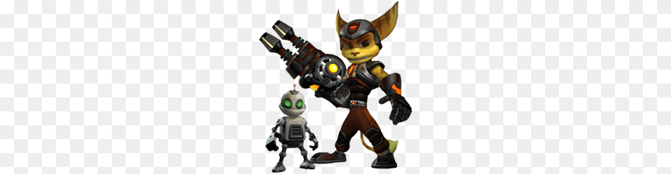 2 Ratchet Clank Hd, Robot, Person Free Png Download