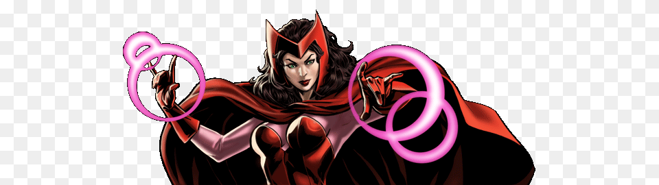 2 Scarlet Witch Hd, Book, Comics, Publication, Adult Free Transparent Png