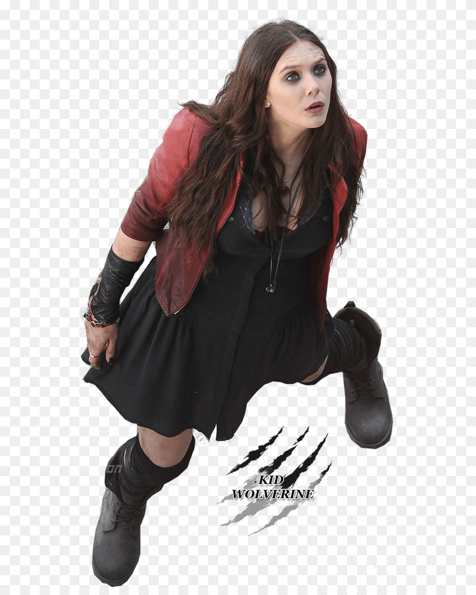 2 Scarlet Witch Picture, Jacket, Clothing, Coat, Sleeve Free Png Download