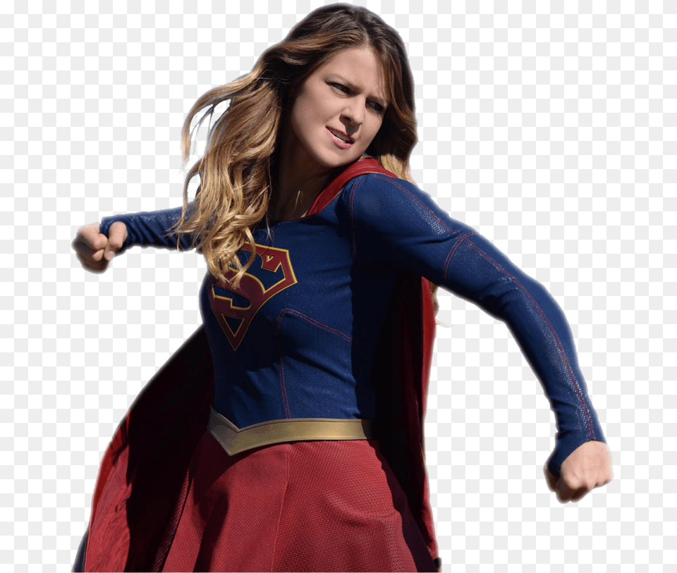 2 Supergirl Download, Sleeve, Clothing, Costume, Person Free Png