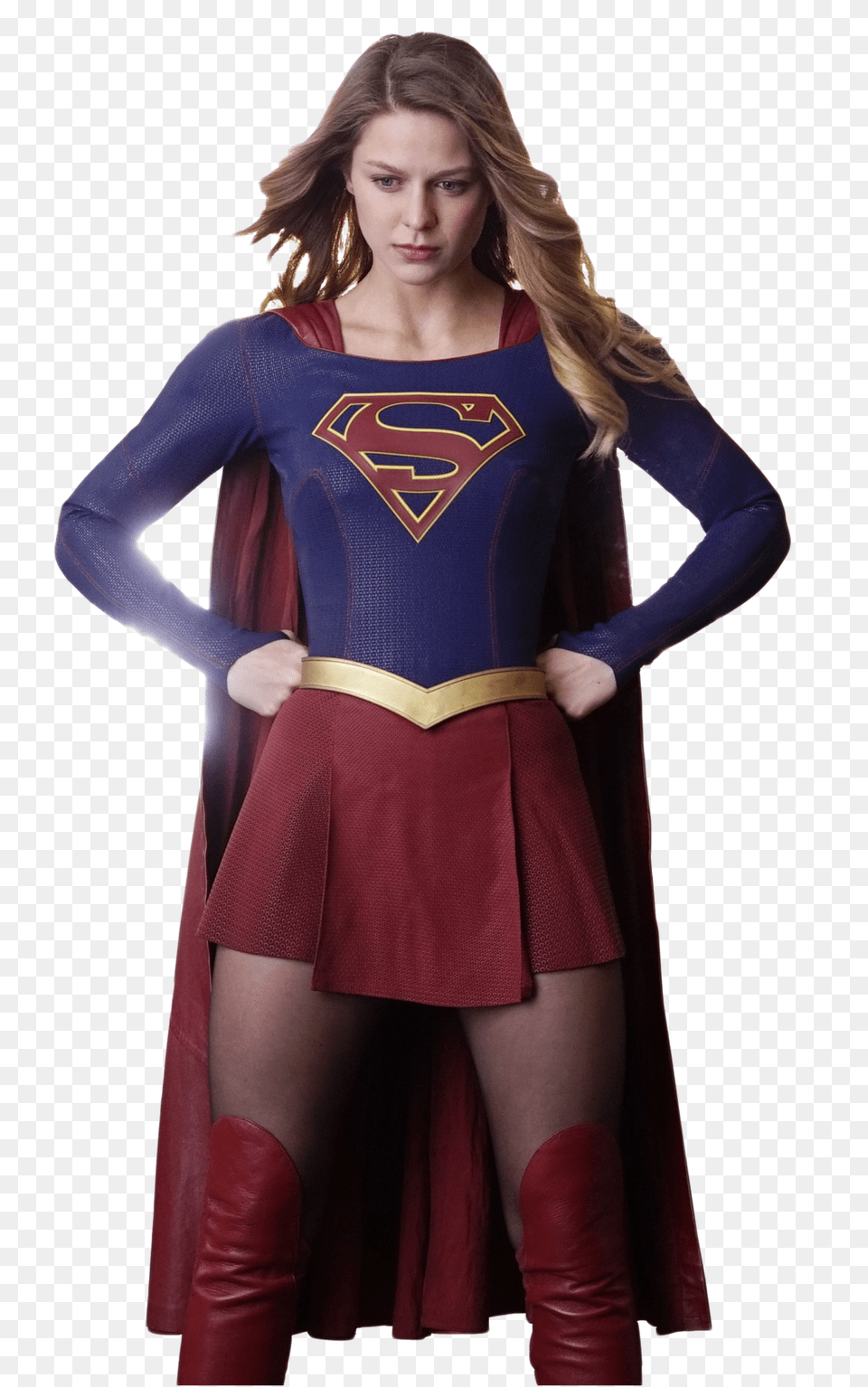 2 Supergirl Free, Long Sleeve, Cape, Clothing, Costume Png