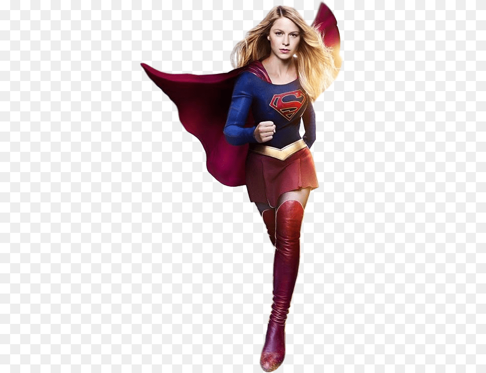 2 Supergirl Hd, Cape, Clothing, Person, Costume Free Png