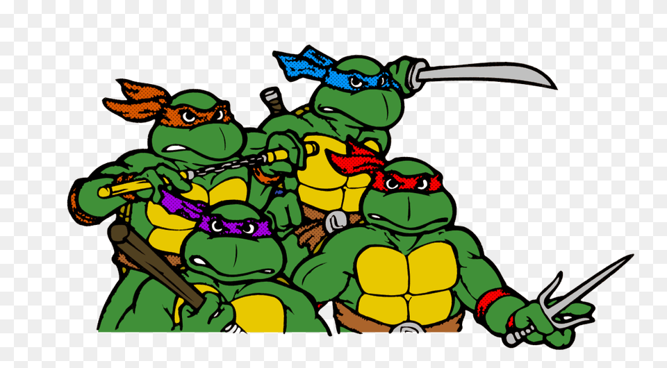 2 Tmnt Image, Publication, Book, Comics, Cartoon Free Transparent Png