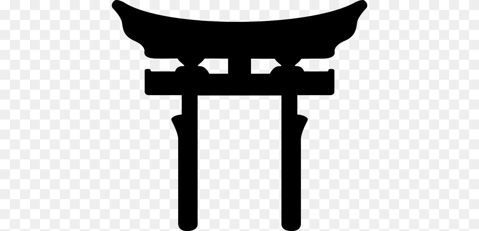 2 Torii Gate Picture, Gray Png Image