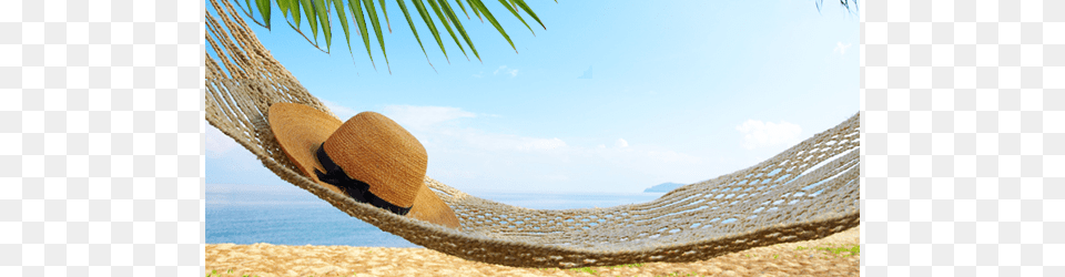 2 Vacation Picture, Furniture, Clothing, Hat, Hammock Png Image