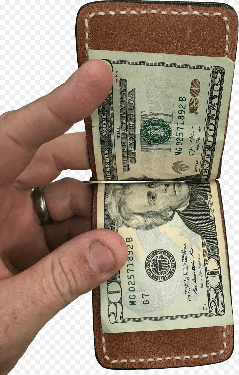 20 Dollar Bill, Adult, Man, Male, Person Png Image