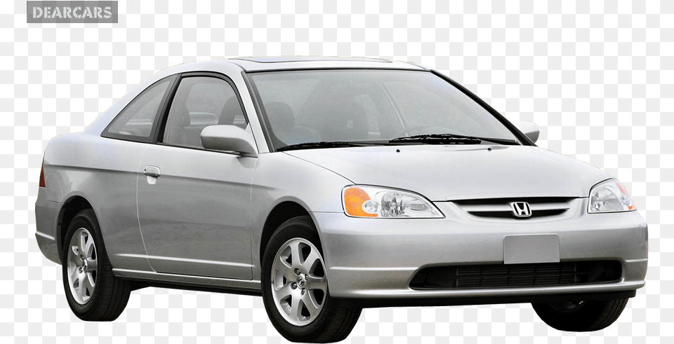 2001 Honda Civic Transparent, Alloy Wheel, Vehicle, Transportation, Tire Free Png