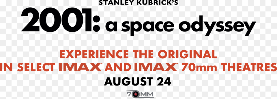 2001 Space Odyssey Imax, Text, Advertisement Free Transparent Png