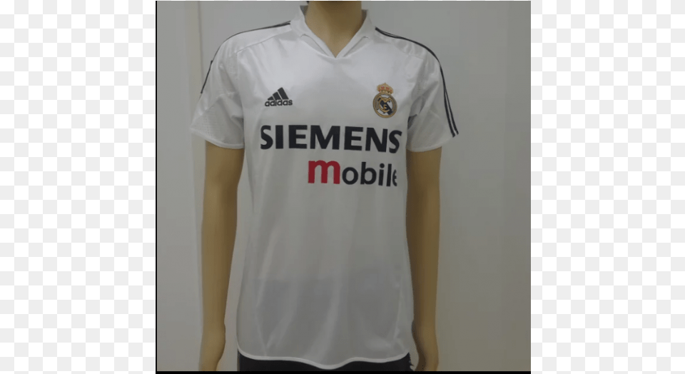 2004 2005 Real Madrid Home 2004 2005 Real Marid Home Kit, Clothing, Shirt, T-shirt, Jersey Free Png