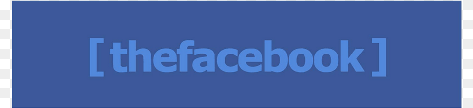 2004 Facebook Logo Electric Blue, Text Free Transparent Png