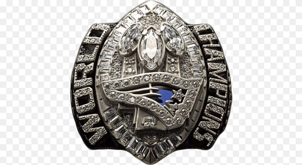 2004 New England 2004 Super Bowl Ring, Accessories, Logo, Symbol, Badge Free Png