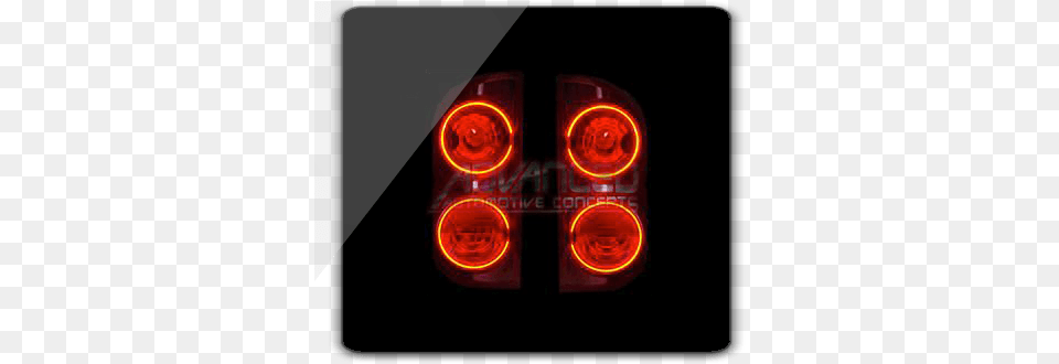 2007 3908 Dodge Ram Oracle Tail Light Halo Kit 2008 Dodge Ram Tail Lights, Traffic Light Free Png