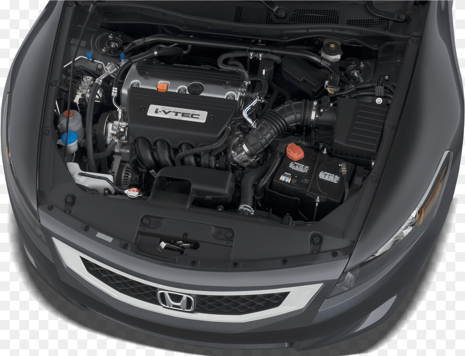 2008 Honda Accord Lx Engine, Car, Transportation, Vehicle, Machine Png Image