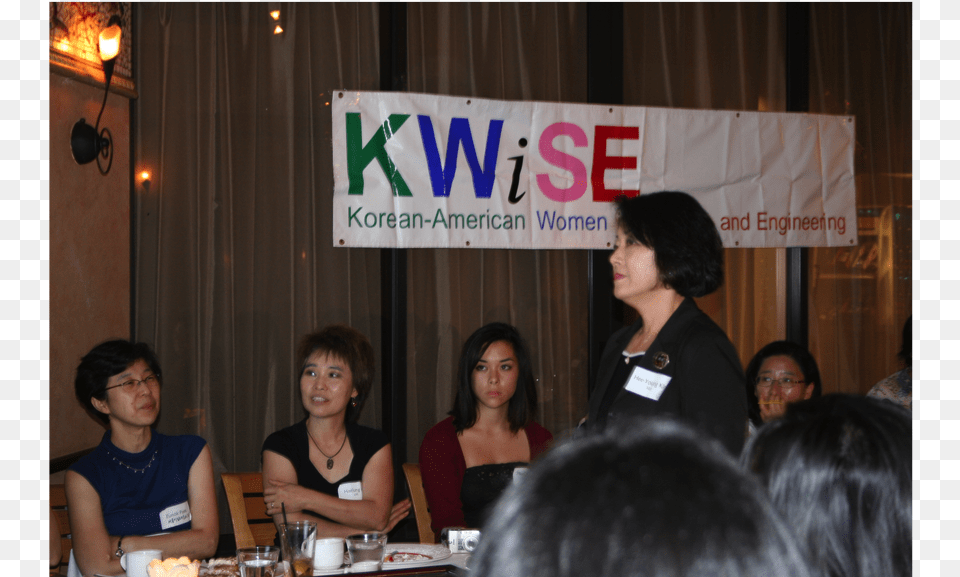 2008 Kwise Woman Scientist Awardee Dr Convention, Restaurant, Home Decor, Food Court, Linen Png