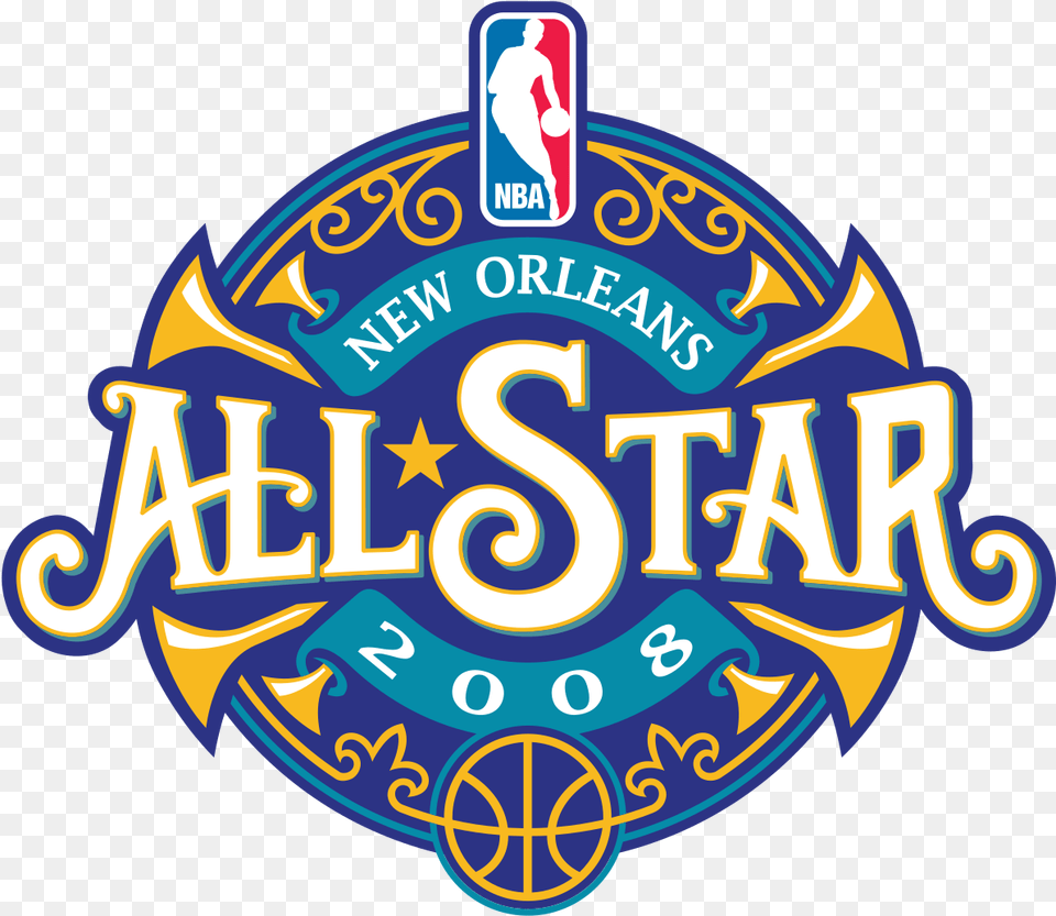 2008 Nba All Star Game Wikipedia Nba All Star, Logo, Badge, Symbol, Text Free Transparent Png
