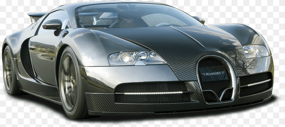 2009 Bugatti Veyron Sports Car Mansory Bugatti Veyron, Vehicle, Coupe, Transportation, Sports Car Png Image