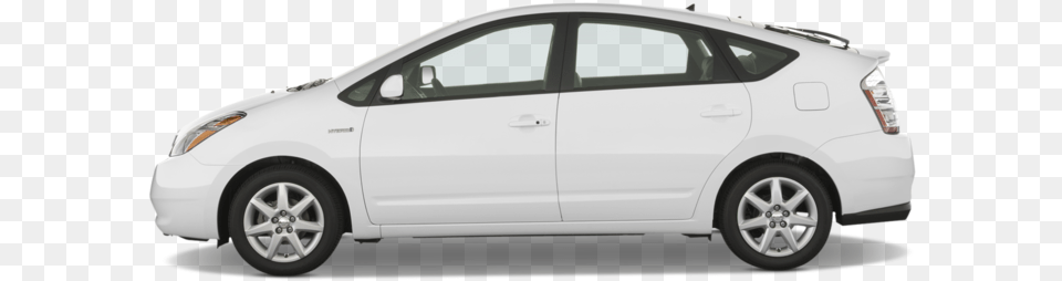 2009 Toyota Prius Touring Hatchback Side View Mazda 3 Sedan, Car, Vehicle, Transportation, Spoke Free Png Download