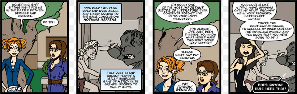 2010 04 09 Beowulf And Grendel Conversation, Book, Comics, Publication, Baby Free Transparent Png