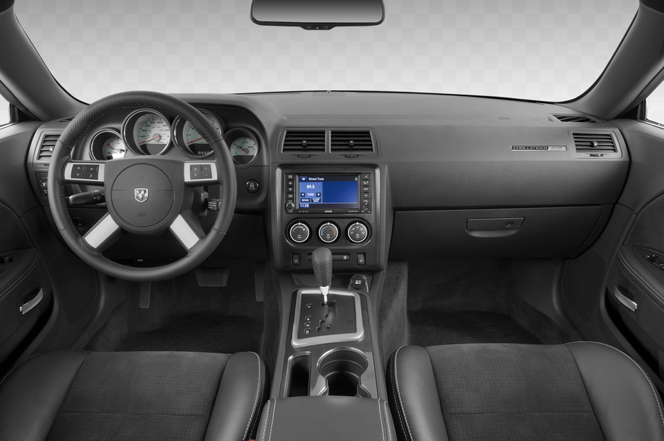 2010 Dodge Challenger Dashboard, Chair, Furniture, Car, Transportation Free Transparent Png