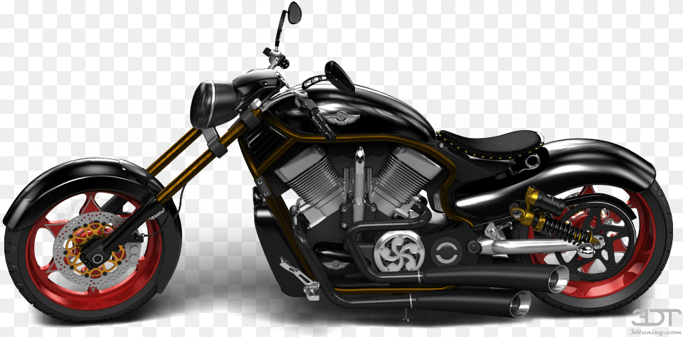 2011 Harley Davidson Chopper, Machine, Spoke, Motorcycle, Transportation Free Png Download