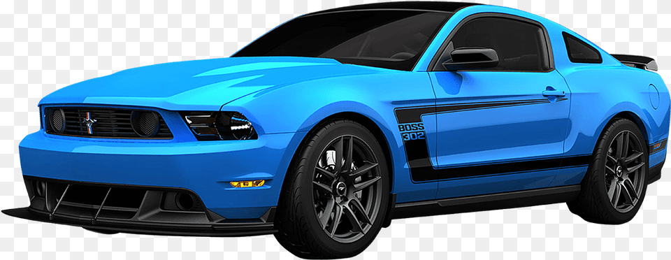 2012 Boss 302 Grabber Blue, Car, Vehicle, Coupe, Mustang Png