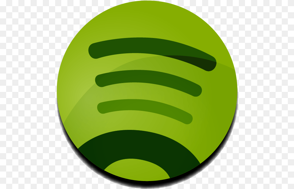 2012 Spotify Icon, Tennis Ball, Ball, Green, Tennis Free Png Download