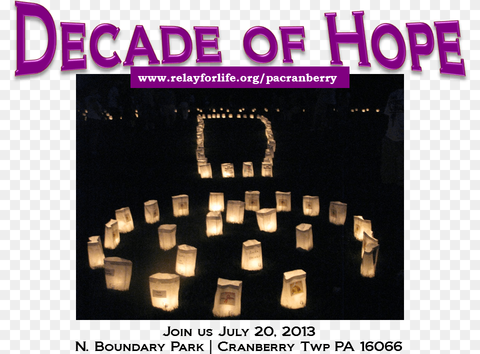 2013 Relay For Life Decade Of Hope, Lamp, Lantern, Architecture, Building Free Png